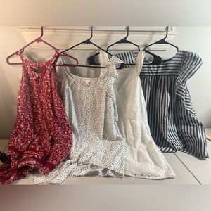 Ladies LARGE sleeveless blouse bundle